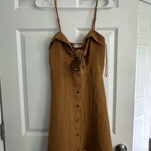 Em & Elle Button-Front Dress